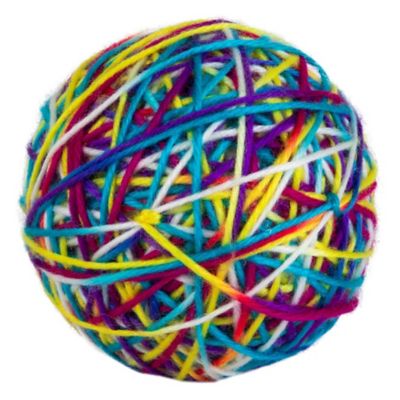 Image showing  Yarn Ball Cat Toy