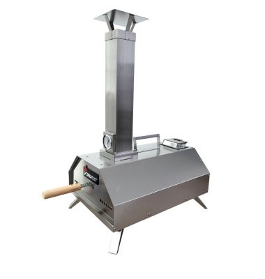 Image showing  Wood-Fired Pizza Oven, Stainless Steel
