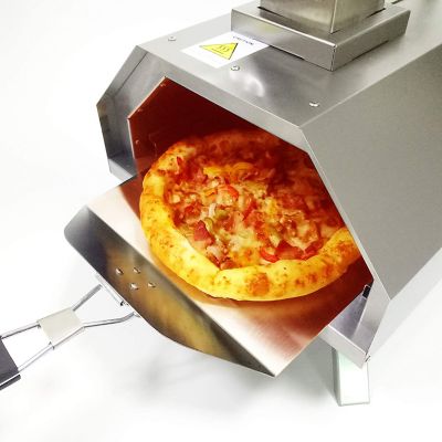 Image showing  Wood-Fired Pizza Oven, Stainless Steel