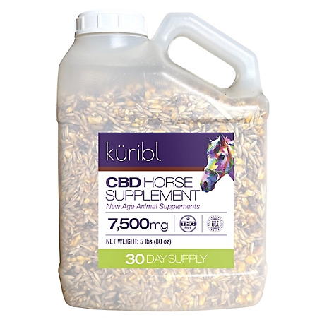 Kuribl CBD Horse Supplement, 30-Day Supply, 5 lb.