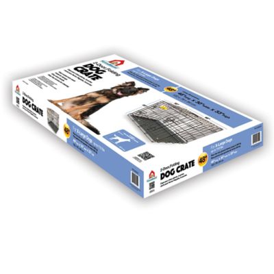 Image showing  2-Door Metal Folding Kennel Pet Crate, 48 in.