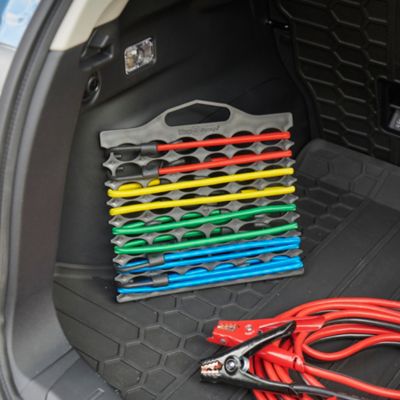 Image showing 5 th Wrap-It Bungee Buddy Bungee Cord Organizer + 8 Bungee Cords