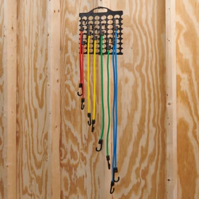 Image showing 7 th Wrap-It Bungee Buddy Bungee Cord Organizer + 8 Bungee Cords