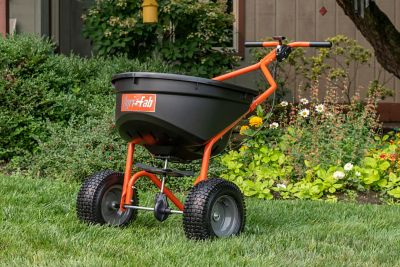 Image showing  110 lb. Capacity 17,500 sq. ft. Push Spreader