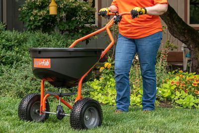 Image showing  110 lb. Capacity 17,500 sq. ft. Push Spreader