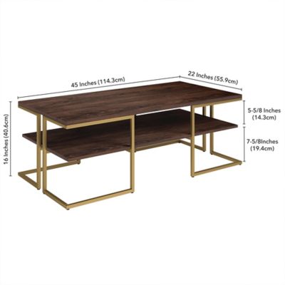 Image showing  Pike Rectangular Coffee Table, 45 in.