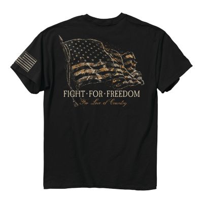 Buck Wear Men's Fight Camo Flag Shirt - 1935744 at Tractor Supply Co.