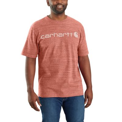Carhartt Men's Logo Crew Neck Short-Sleeve T-Shirt
