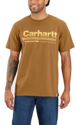 Carhartt Men's Short-Sleeve Relaxed Fit Heavyweight Outdoors Graphic T-Shirt
