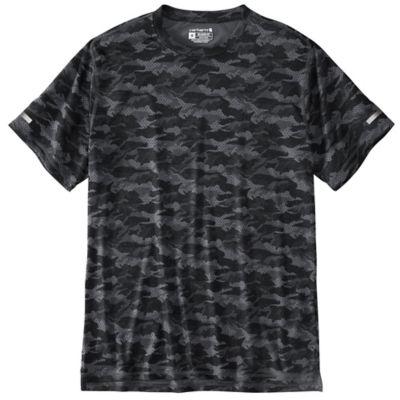 Carhartt Men's Short-Sleeve LWD Relaxed Fit Print T-Shirt
