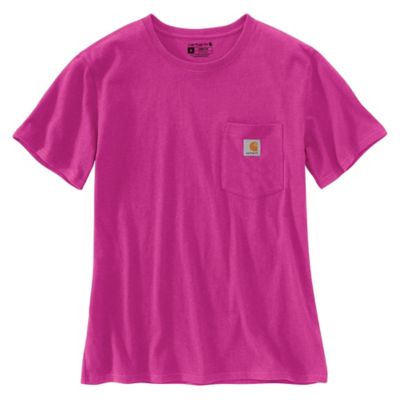 Carhartt Women's K87 Loose Fit Heavyweight Short-Sleeve Pocket T-Shirt, 103067-001