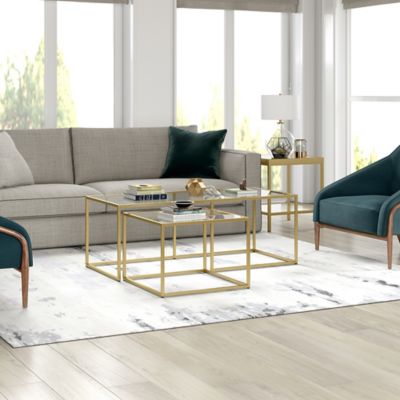 Image showing  Kennedy Rectangular Nested Coffee Table, 50 in.