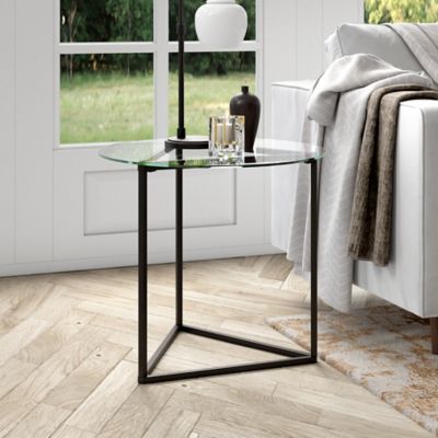 Hudson&Canal Jenson Round Side Table