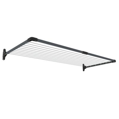 Image showing  Fold-Down Single Fold Clothesline, Gray