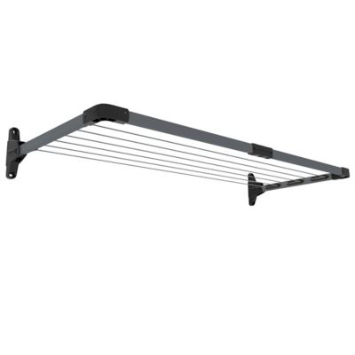 Image showing  Fold-Down Mini Fold Clothesline, Gray