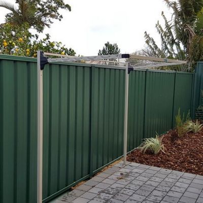 Image showing  Fold-Down Clothesline Mounting Kit