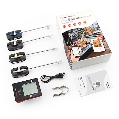 ThermoPro Bluetooth Grill Thermometer with 4 Probes at Tractor Supply Co.