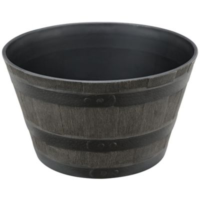 Red Shed 14.5 lb. Ceramic Planter, White at Tractor Supply Co.