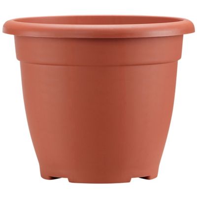 Image showing  4.4 lb. Plastic Basic Pot Planter, 8 in.
