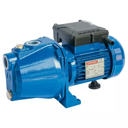 Speroni 0.75 HP 1 in 110/220V 13 GPM 137' CAM60 Cast Iron Electric Jet Pump for Shallow Wells Well Pumps