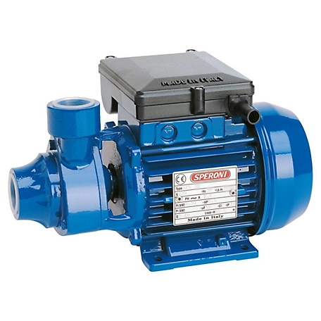 Speroni 0.5 HP 1 in. Electric-Powered 110/220V 9GPM 124 ft. KPM50 Booster Cast-Iron Pump