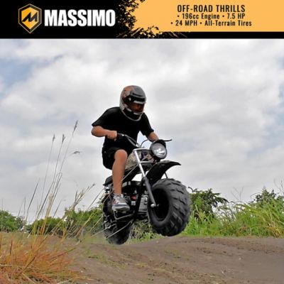 Image showing 3 th Massimo MB200S 196cc Gas Powered 7.5HP Mini Bike Motorcycle