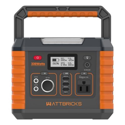 Wattbricks Energy 330-Watt Portable Power Station