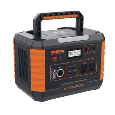 Wattbricks Energy 1,000W Portable Power Station