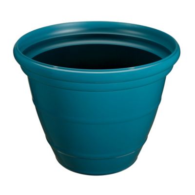 Red Shed 16 in. Pot Planter, Blue