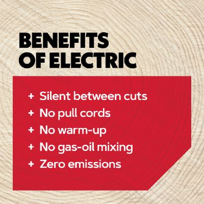 Image showing  CS1500 18 in. 15A Corded Electric Chainsaw, 603352