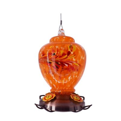 Royal Wing Orange Hummingbird Feeder, 35 oz. Capacity