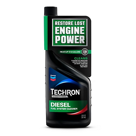 Chevron Techron D Concentrate, Diesel Fuel System Cleaner 20 oz., 266373164