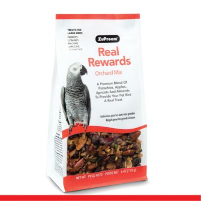 ZuPreem Orchard Mix Pet Bird Treats, Large, 12/6 oz.