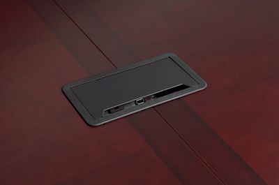 Image showing  Prestige 8 ft. Conference Table with Charging Port