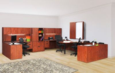 Image showing  Legacy 71 in. Right Corner Right Credenza Shell