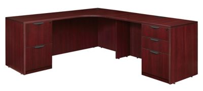 Regency Legacy 71 x 71 in. Double Full Pedestal Right Corner Credenza