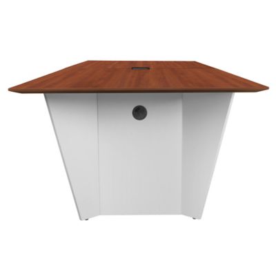Image showing  Array Conference Table with Power Data Grommet, 120 in., White