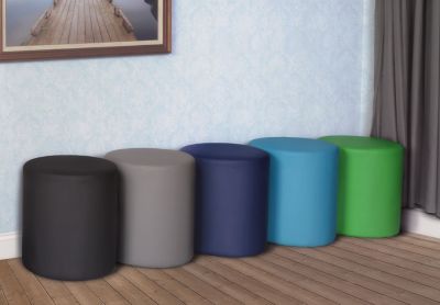 Image showing  Logan Round Stool Ottoman