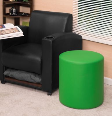 Image showing  Logan Round Stool Ottoman