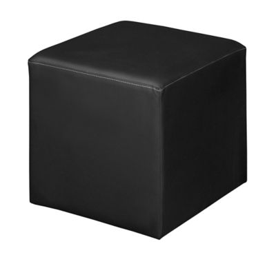 Regency Jean Square Stool Ottoman -  N6263BK