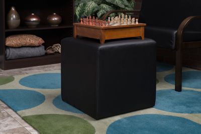 Image showing  Jean Square Stool Ottoman