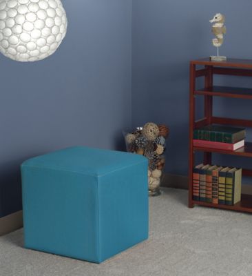 Image showing  Jean Square Stool Ottoman