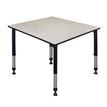 Regency Kee 48 in. Square Height Adjustable Classroom Activity Table
