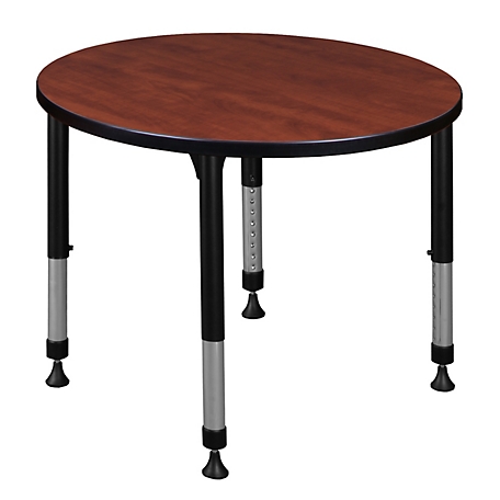 Regency Kee 30 in.Round Height Adjustable Classroom Activity Table