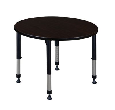 Regency Kee 36 in. Round Height Adjustable Classroom Activity Table