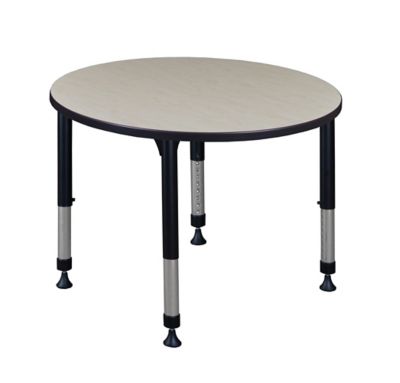 Regency Kee 42 in. Round Height Adjustable Classroom Activity Table