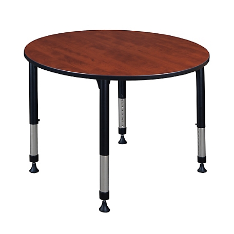 Regency Kee 48 in. Round Height Adjustable Classroom Activity Table