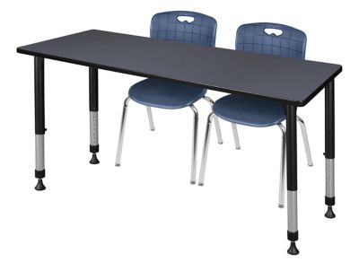 Product color Grey/Chrome/Navy Blue