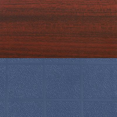 Image showing  Kee Mobile Adjustable Classroom Table with 2 Andy 12 in. Chairs, 72 in. x 30 in., Blue