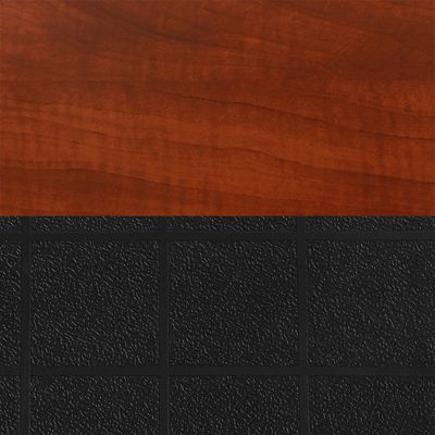 Image showing  Kee Round Adjustable Classroom Table with 4 Andy 18 in. Chairs, 36 in., Black